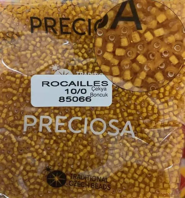 Preciosa Round Seed Beads 85066 10/0 3.5 Oz 2
