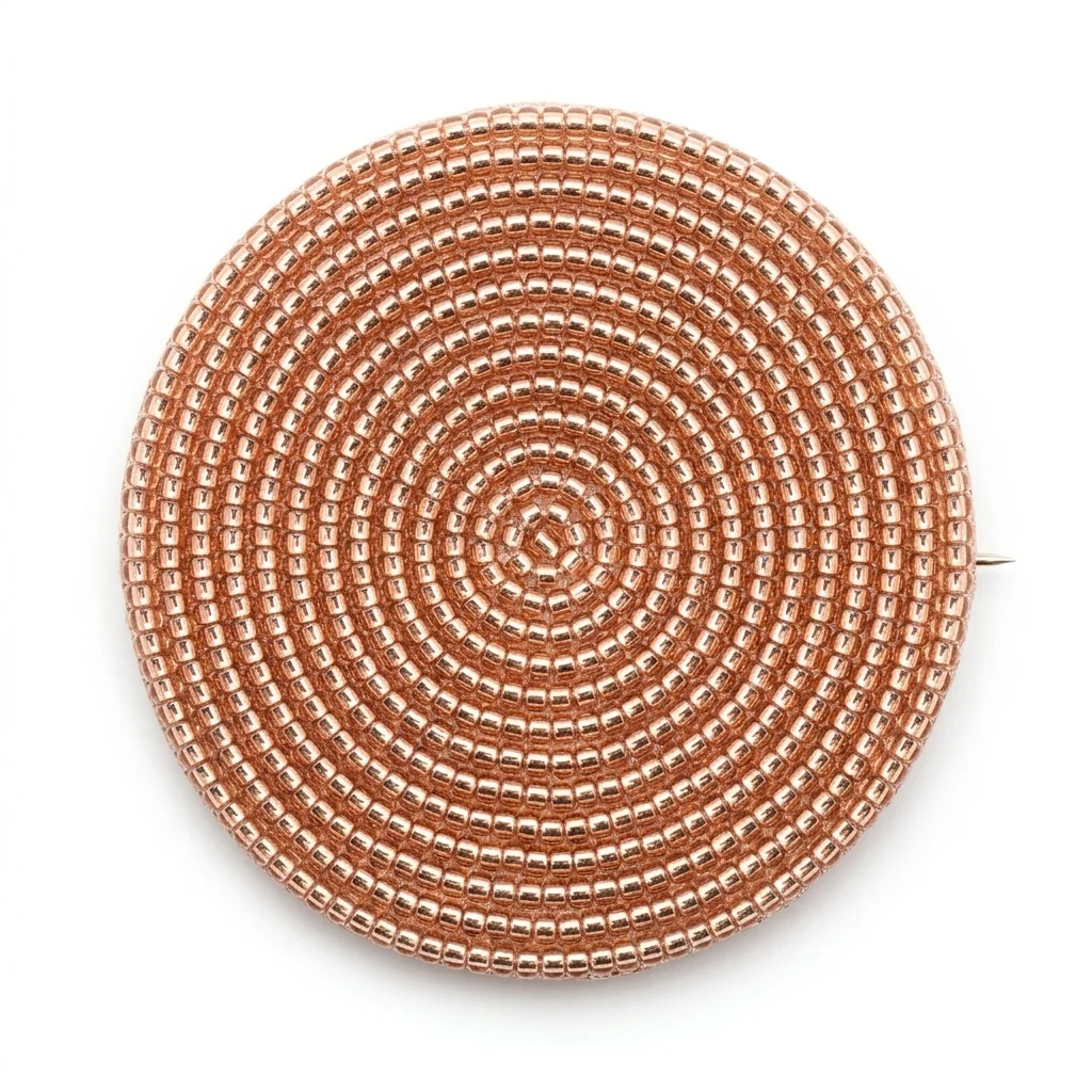 Mandala Kreis — Circular Brooch