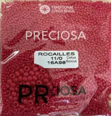 Preciosa Round Seed Beads 16A98 11/0 3.5 Oz