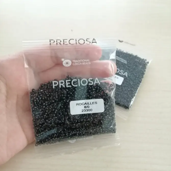 Preciosa Round Seed Beads 23300 8/0 3.5 Oz - Image 3
