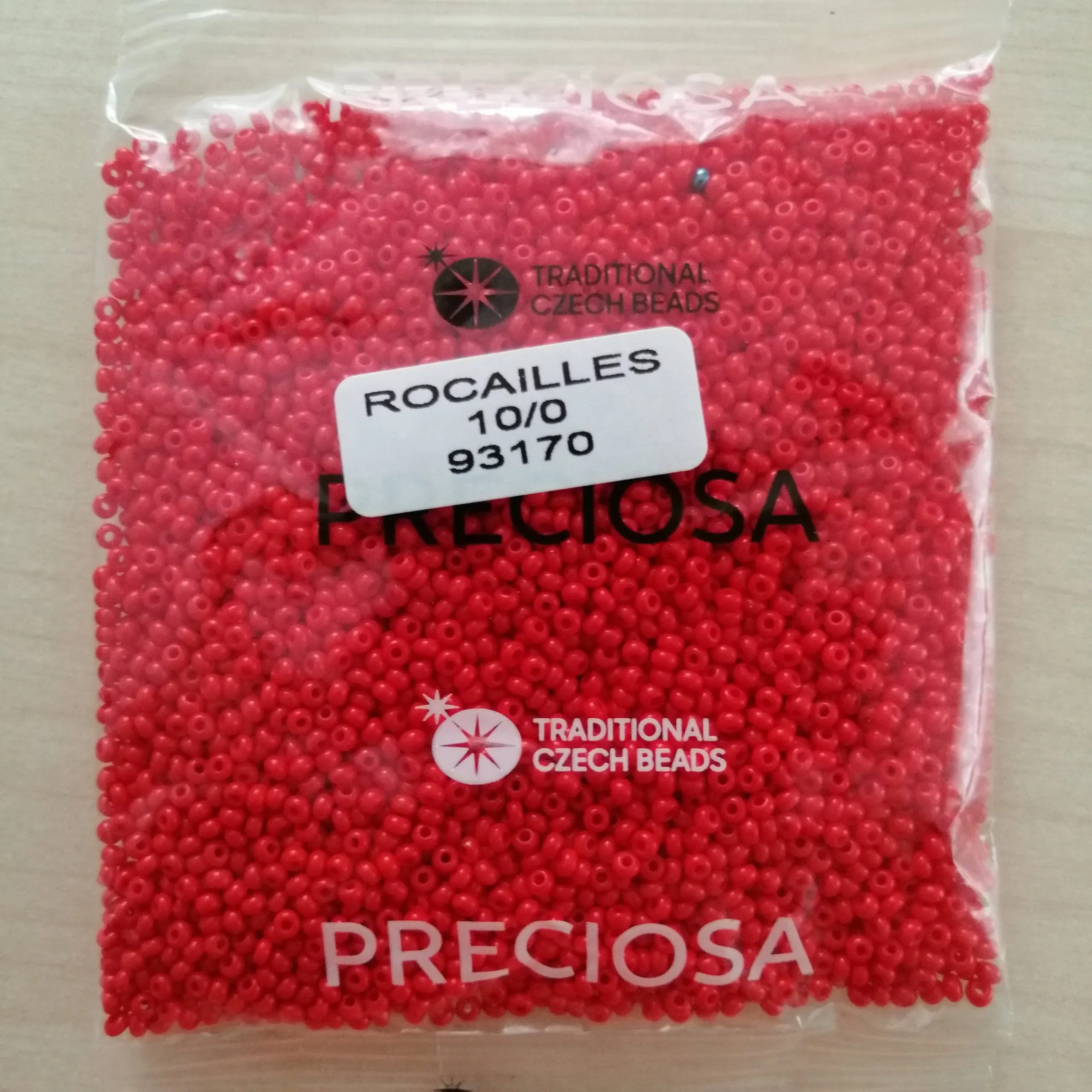 Preciosa Round Seed Beads 93170 10/0 3.5 Oz - Image 3