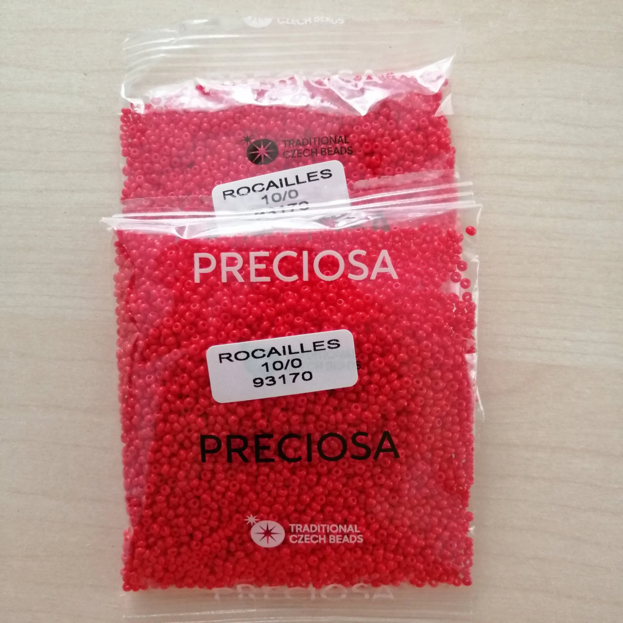 Preciosa Round Seed Beads 93170 10/0 3.5 Oz - Image 6