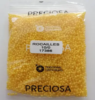 Preciosa Round Seed Beads 17386 10/0 3.5 Oz