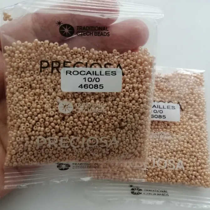Preciosa Round Seed Beads 46085 10/0 3.5 Oz - Image 4