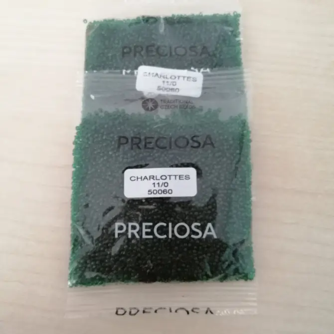 Preciosa Charlotte Seed Beads 50060 11/0  3.5 Oz - Image 4