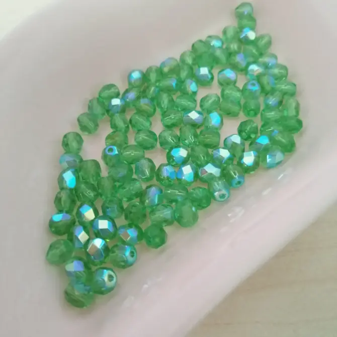 Preciosa Fire Polished Beads FP 6mm 50020-28701 100 Pcs