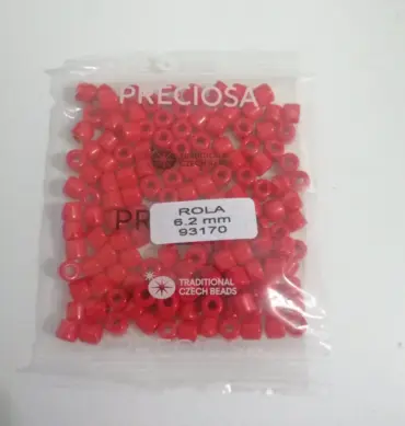 Preciosa Rola Beads 93170 6.2mm 3.5 Oz