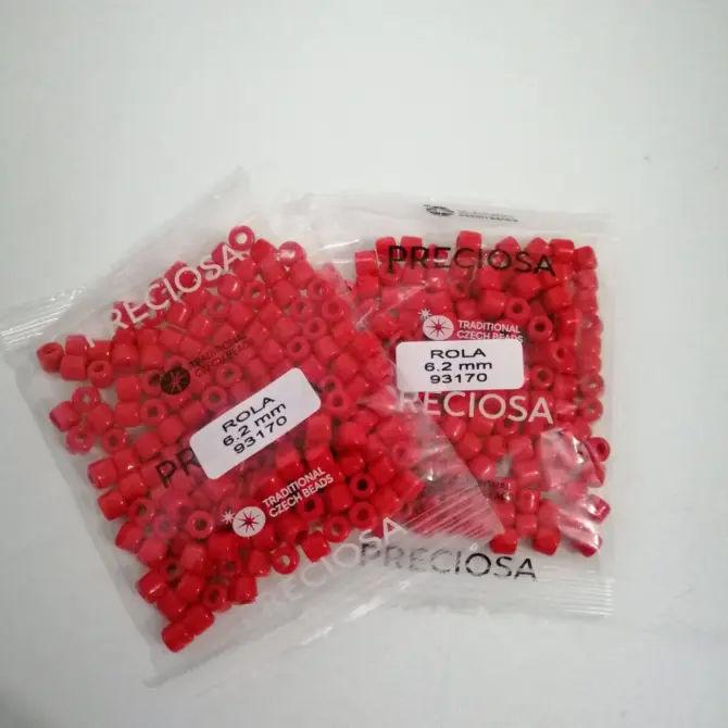 Preciosa Rola Beads 93170 6.2mm 3.5 Oz - Image 6