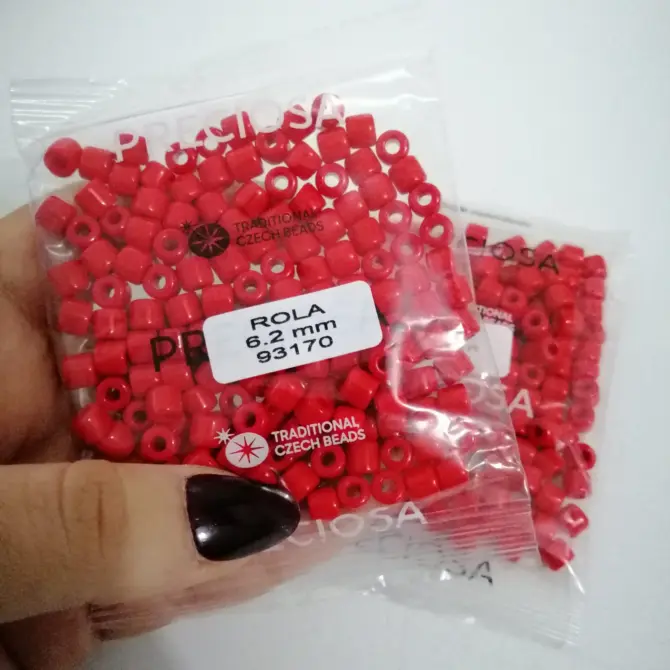 Preciosa Rola Beads 93170 6.2mm 3.5 Oz - Image 2