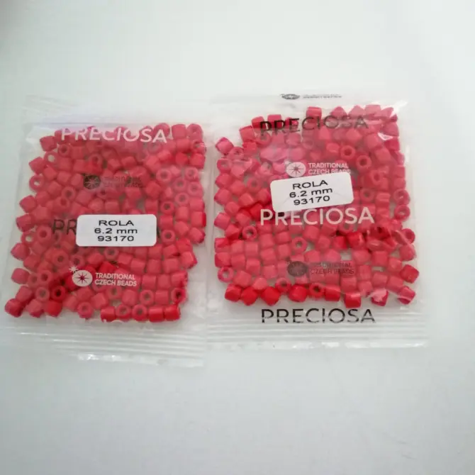 Preciosa Rola Beads 93170 6.2mm 3.5 Oz - Image 5