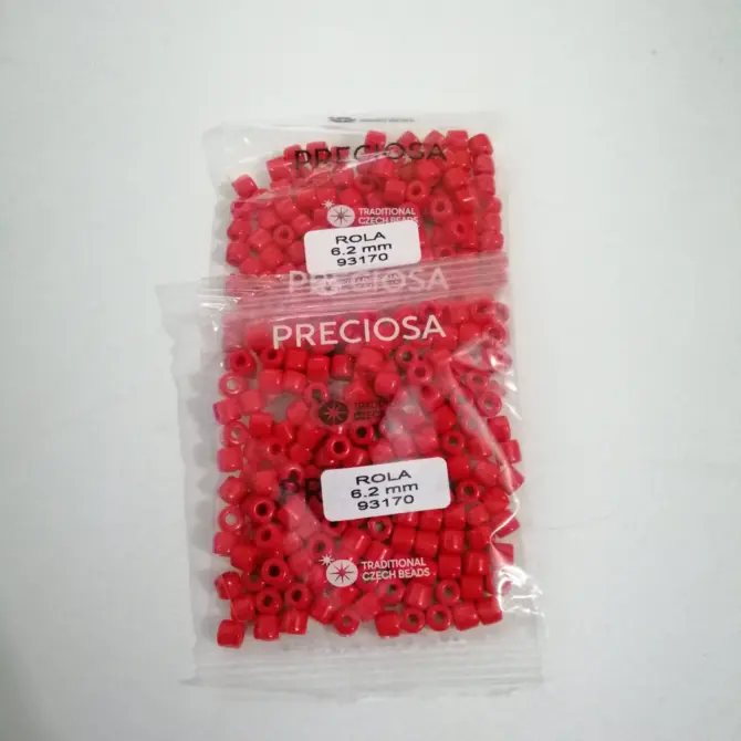 Preciosa Rola Beads 93170 6.2mm 3.5 Oz - Image 4