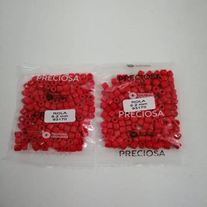 Preciosa Rola Beads 93170 6.2mm 3.5 Oz - Image 3