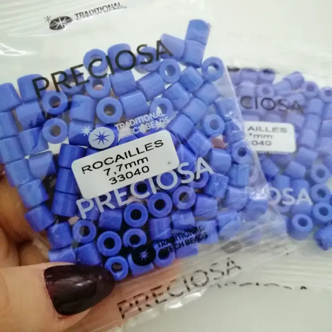 Preciosa Rola Beads 33040 7.7mm 3.5 Oz - Image 6