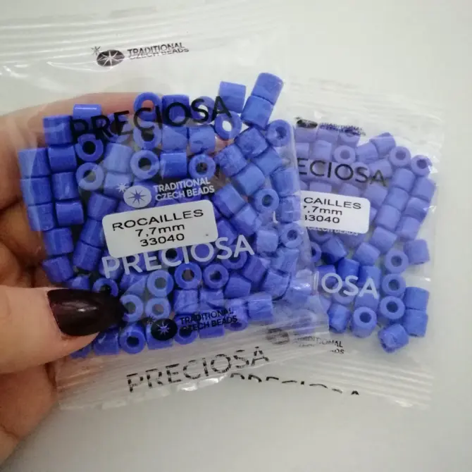 Preciosa Rola Beads 33040 7.7mm 3.5 Oz - Image 2
