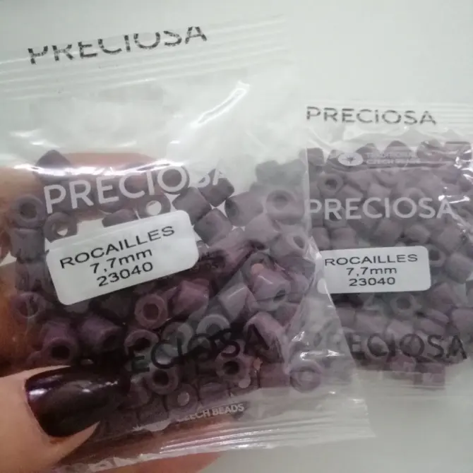 Preciosa Rola Beads 23040 7.7mm 3.5 Oz - Image 5