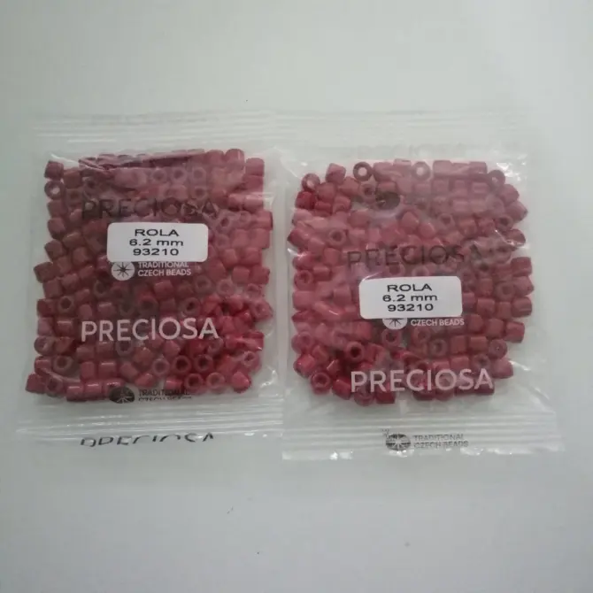 Preciosa Rola Beads 93210 6.2mm 3.5 Oz - Image 5