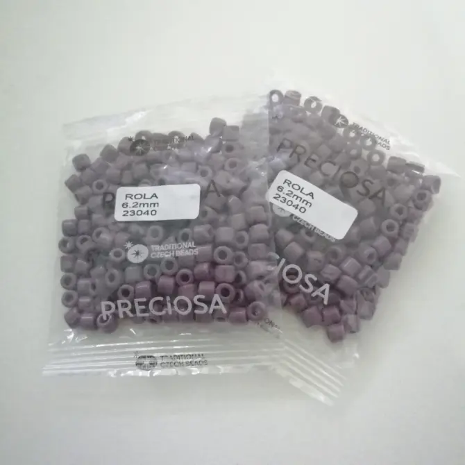 Preciosa Rola Beads 23040 6.2mm 3.5 Oz - Image 4