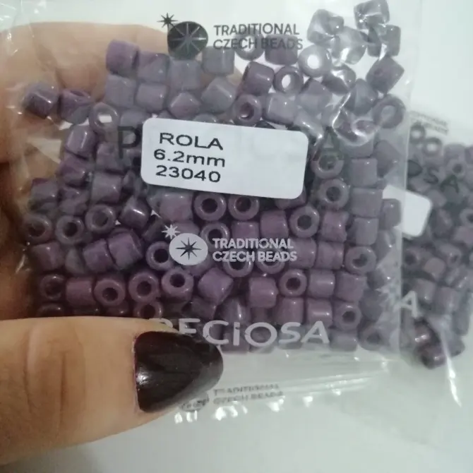 Preciosa Rola Beads 23040 6.2mm 3.5 Oz - Image 7