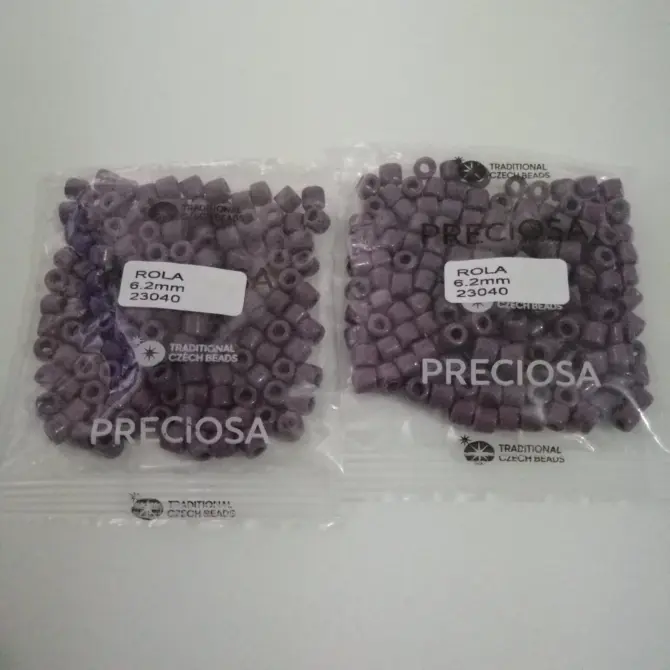 Preciosa Rola Beads 23040 6.2mm 3.5 Oz - Image 8