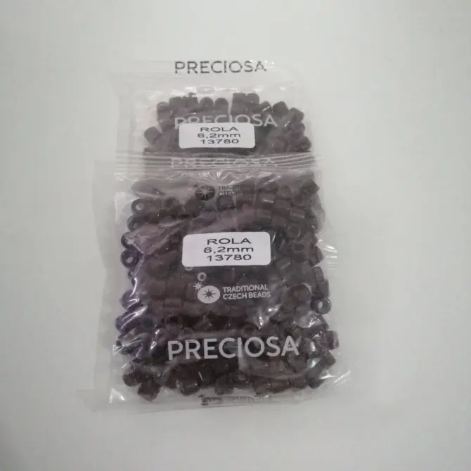 Preciosa Rola Beads 13780 6.2mm  3.5 Oz - Image 4