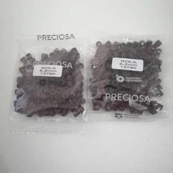 Preciosa Rola Beads 13780 6.2mm  3.5 Oz - Image 3