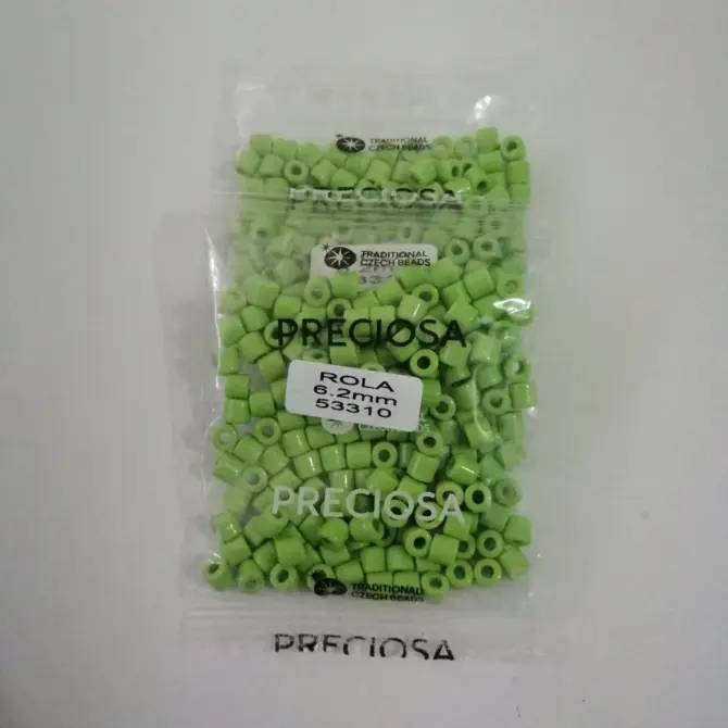 Preciosa Rola Beads 53310 6.2mm 3.5 Oz - Image 5