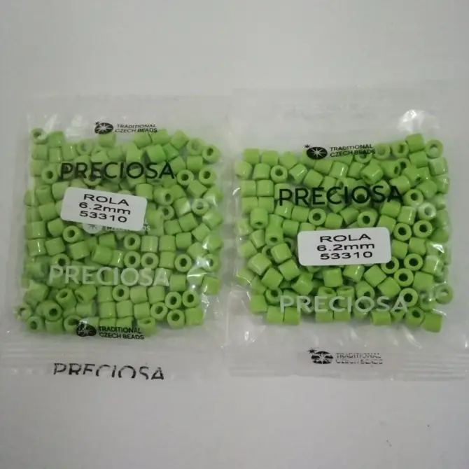 Preciosa Rola Beads 53310 6.2mm 3.5 Oz - Image 4