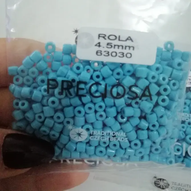 Preciosa Rola Beads 63030 4.5mm  3.5 Oz - Image 5
