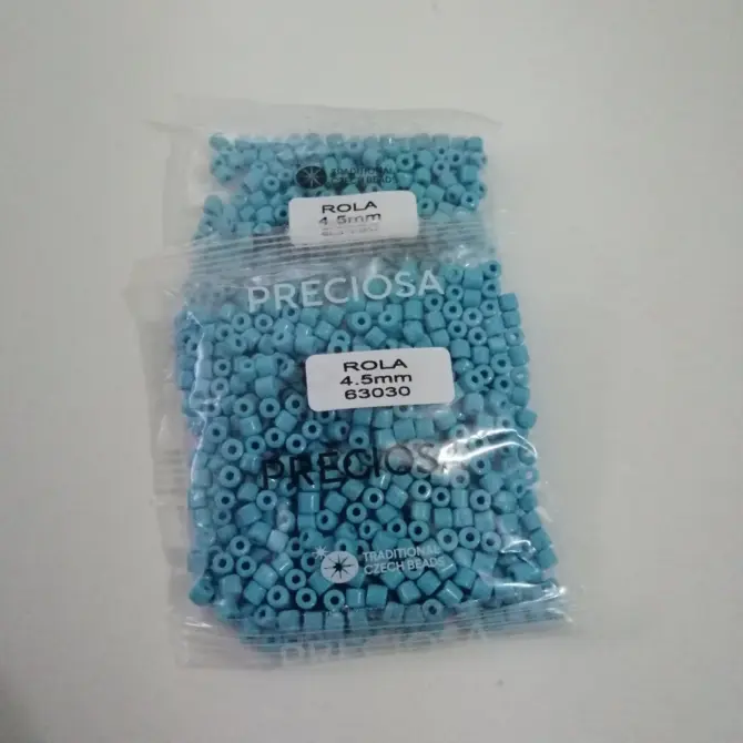 Preciosa Rola Beads 63030 4.5mm  3.5 Oz - Image 4