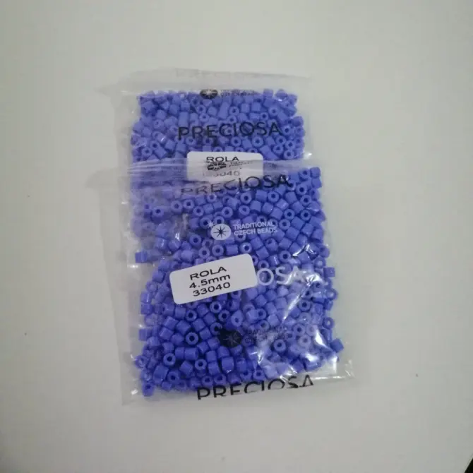 Preciosa Rola Beads 33040 4.5mm 3.5 Oz - Image 6