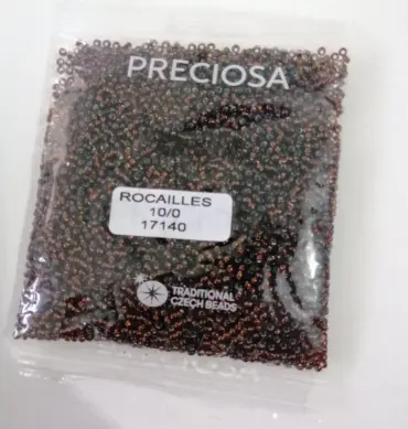 Preciosa Round Seed Beads 17140 10/0  3.5 Oz