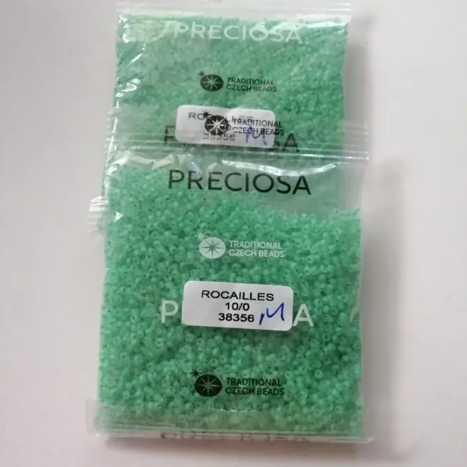 Preciosa Round Seed Beads 38356 10/0 3.5 Oz Matte - Image 4