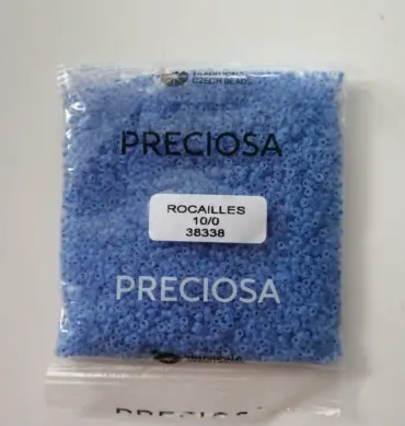 Preciosa Round Seed Beads 38338 10/0 3.5 Oz Matte