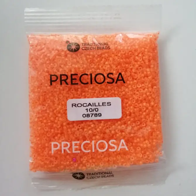 Preciosa Round Seed Beads 08789 10/0 3.5 Oz Matte