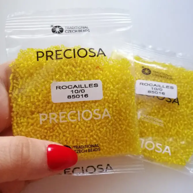 Preciosa Round Seed Beads 85016 10/0 3.5 oz - Image 2