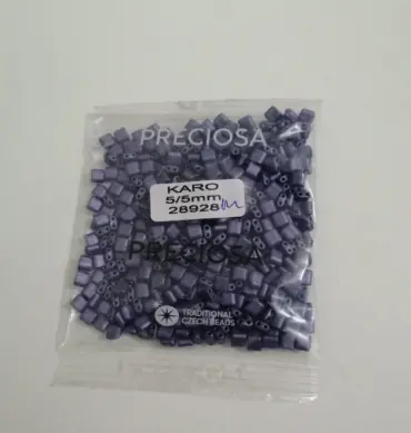 Preciosa Karo Beads 28928 5/5mm 3.5 Oz Matte