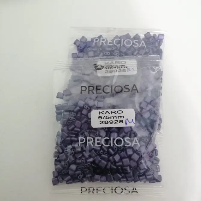 Preciosa Karo Beads 28928 5/5mm 3.5 Oz Matte - Image 4
