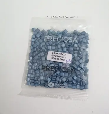 Preciosa Karo Beads 28936 5/5mm 3.5 Oz Matte