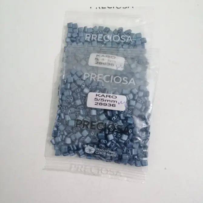 Preciosa Karo Beads 28936 5/5mm 3.5 Oz Matte - Image 3