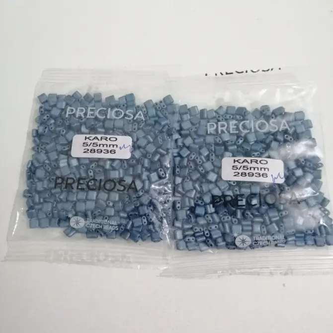 Preciosa Karo Beads 28936 5/5mm 3.5 Oz Matte - Image 4