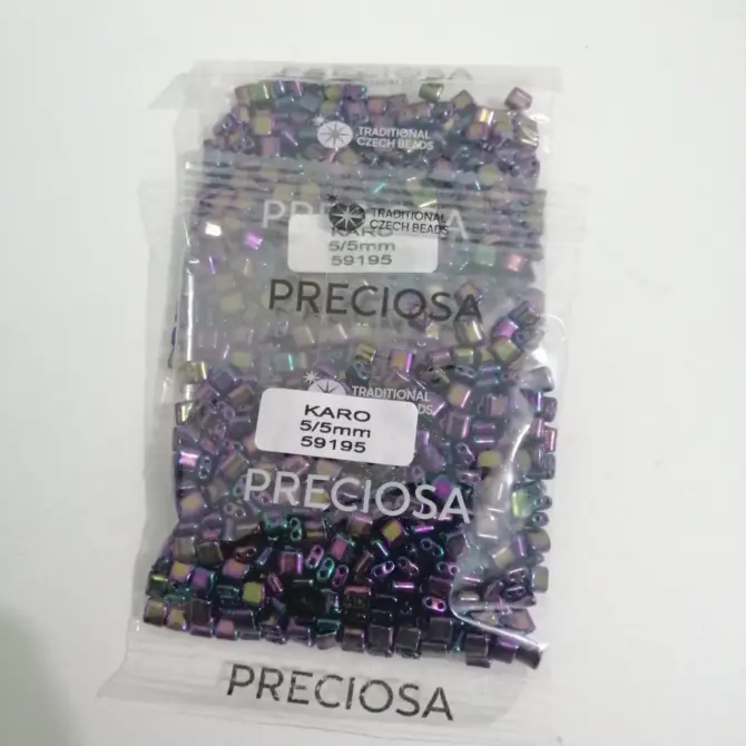 Preciosa Karo Beads 59195 5/5mm 3.5 Oz - Image 4