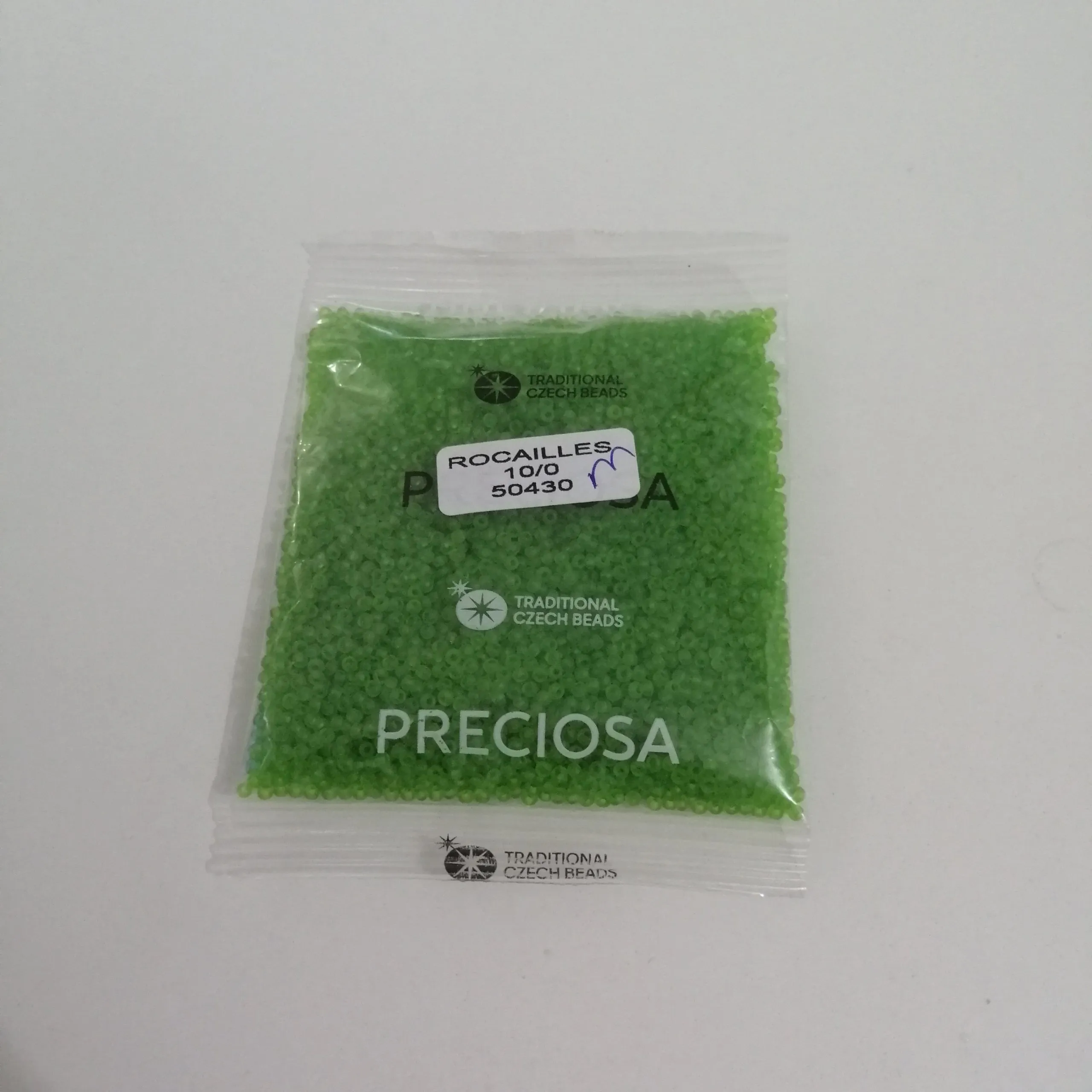 Preciosa Round Seed Beads 50430 10/0 3.5 oz Matte