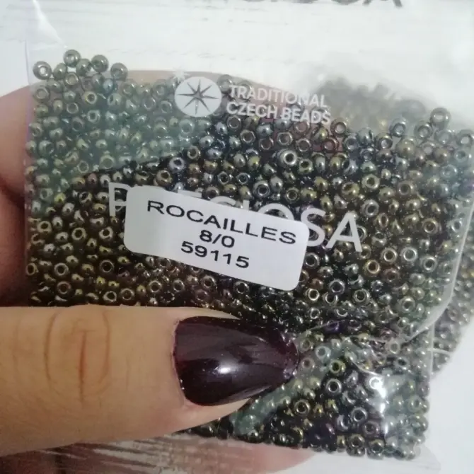 Preciosa Round Seed Beads 59115 8/0 3.5 Oz - Image 2