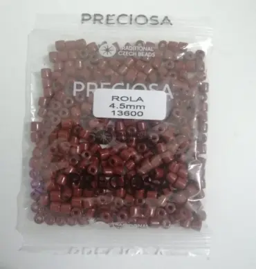 Preciosa Rola Beads 13600 4.5mm 3.5 Oz