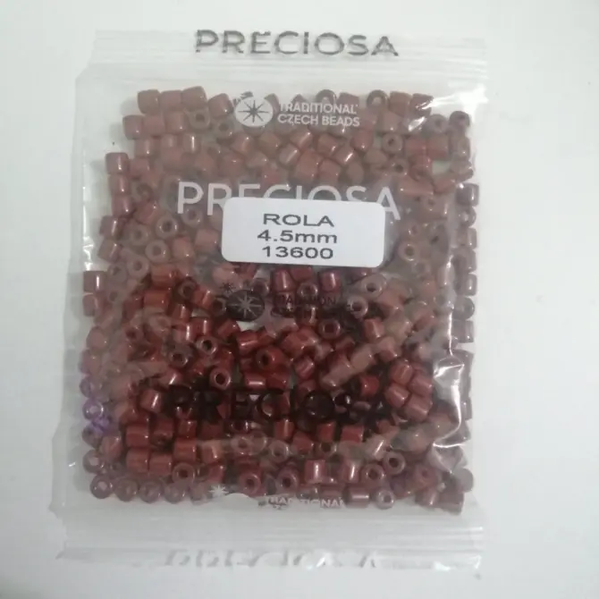 Preciosa Rola Beads 13600 4.5mm 3.5 Oz