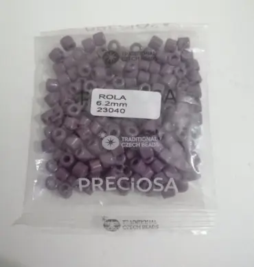 Preciosa Rola Beads 23040 6.2mm 3.5 Oz