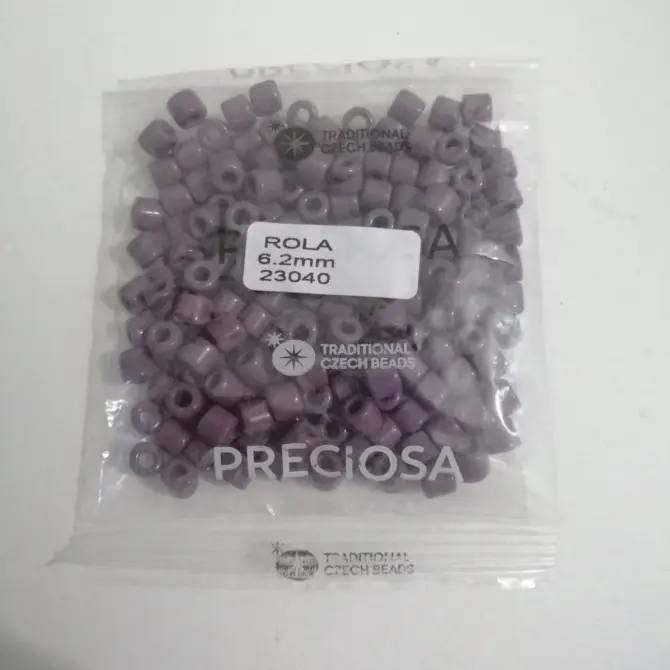 Preciosa Rola Beads 23040 6.2mm 3.5 Oz