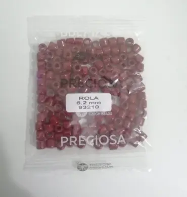 Preciosa Rola Beads 93210 6.2mm 3.5 Oz