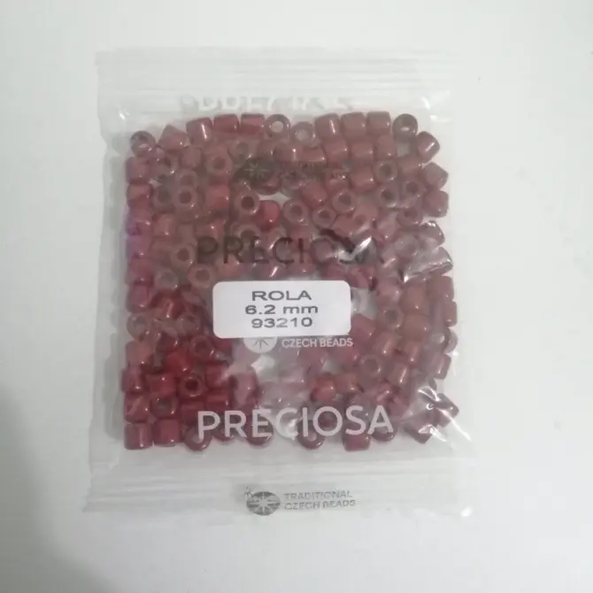 Preciosa Rola Beads 93210 6.2mm 3.5 Oz