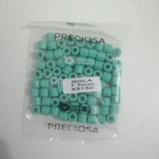 Preciosa Rola Beads 63130 7.7mm 3.5 Oz